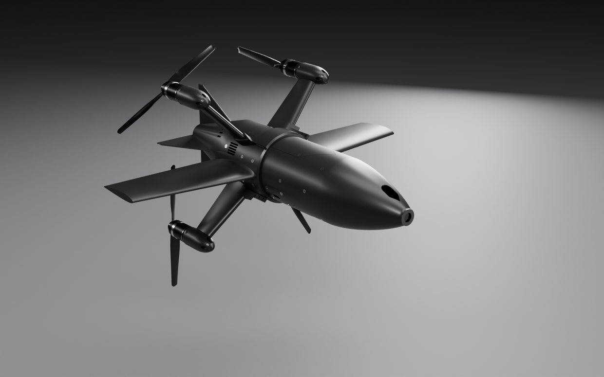 INT-9 with the ISR wing add-on fitted